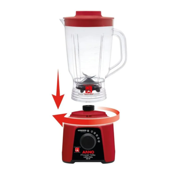 comprar-Liquidificador-Arno-Power-Max-Limpa-Facil-Vermelho-boa-vista-roraima